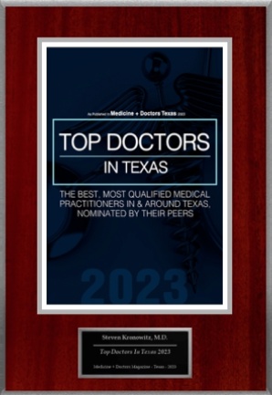 Award Top Doctors in Texas 2023